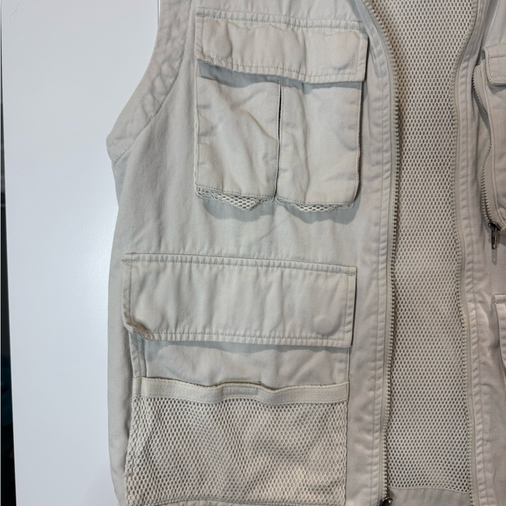 Structure Men's Light Tan Utility Vest - Picture 2 of 9